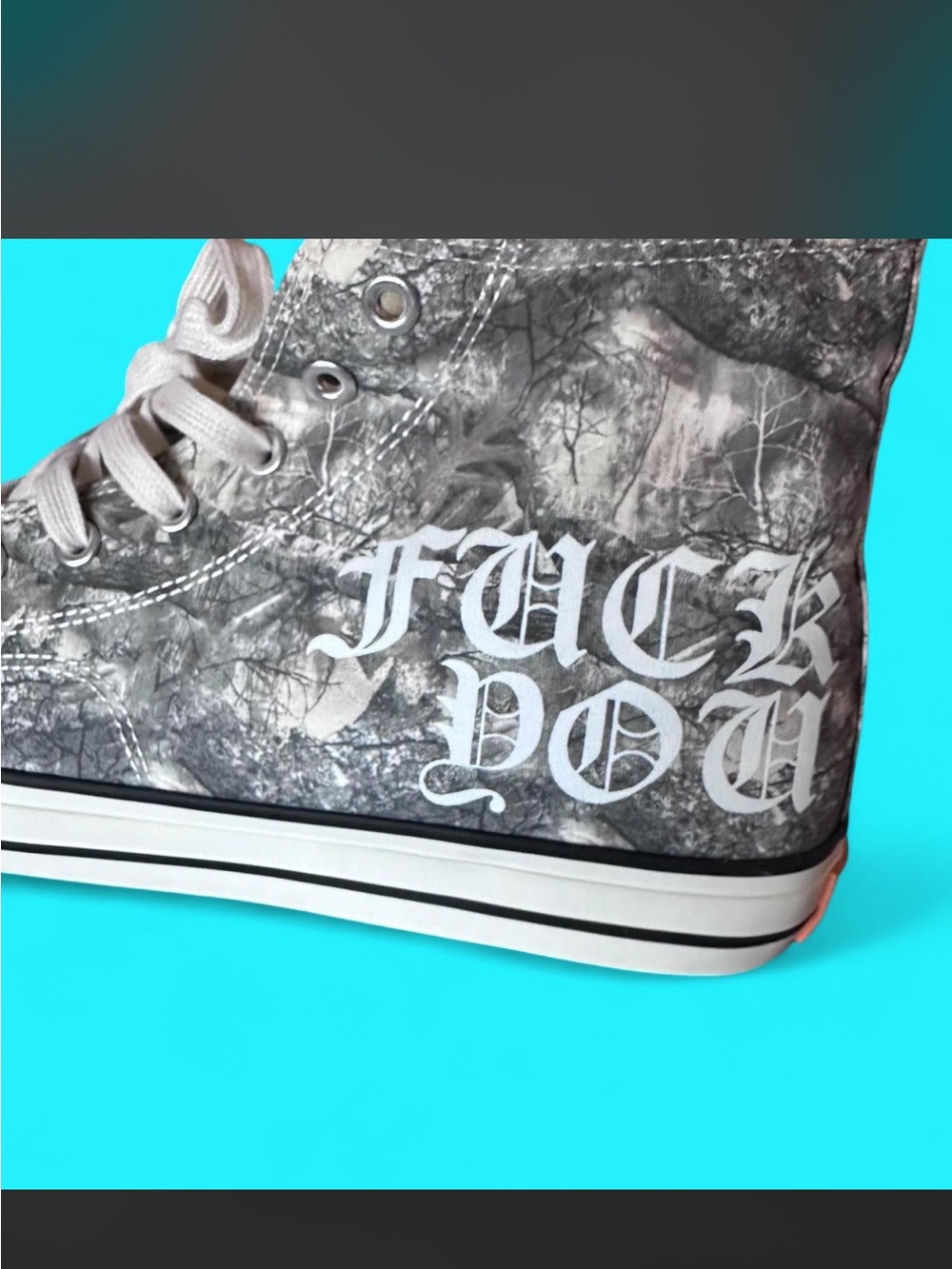 F your brand shoe